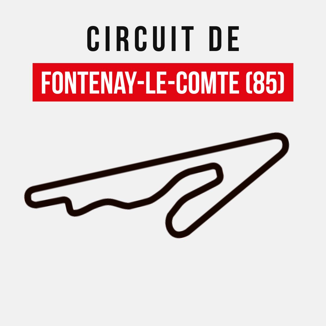 tracé circuit de fontenay-le-comte